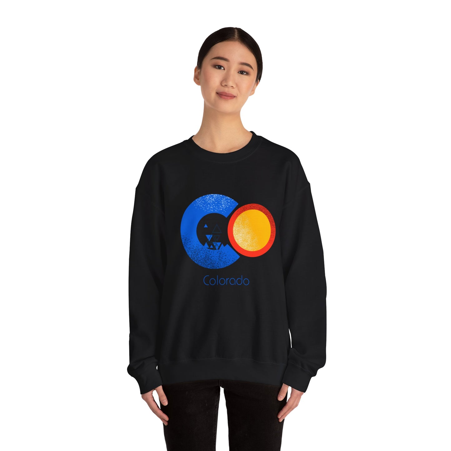 Modern Colorado Unisex Heavy Blend™ Crewneck Sweatshirt EU