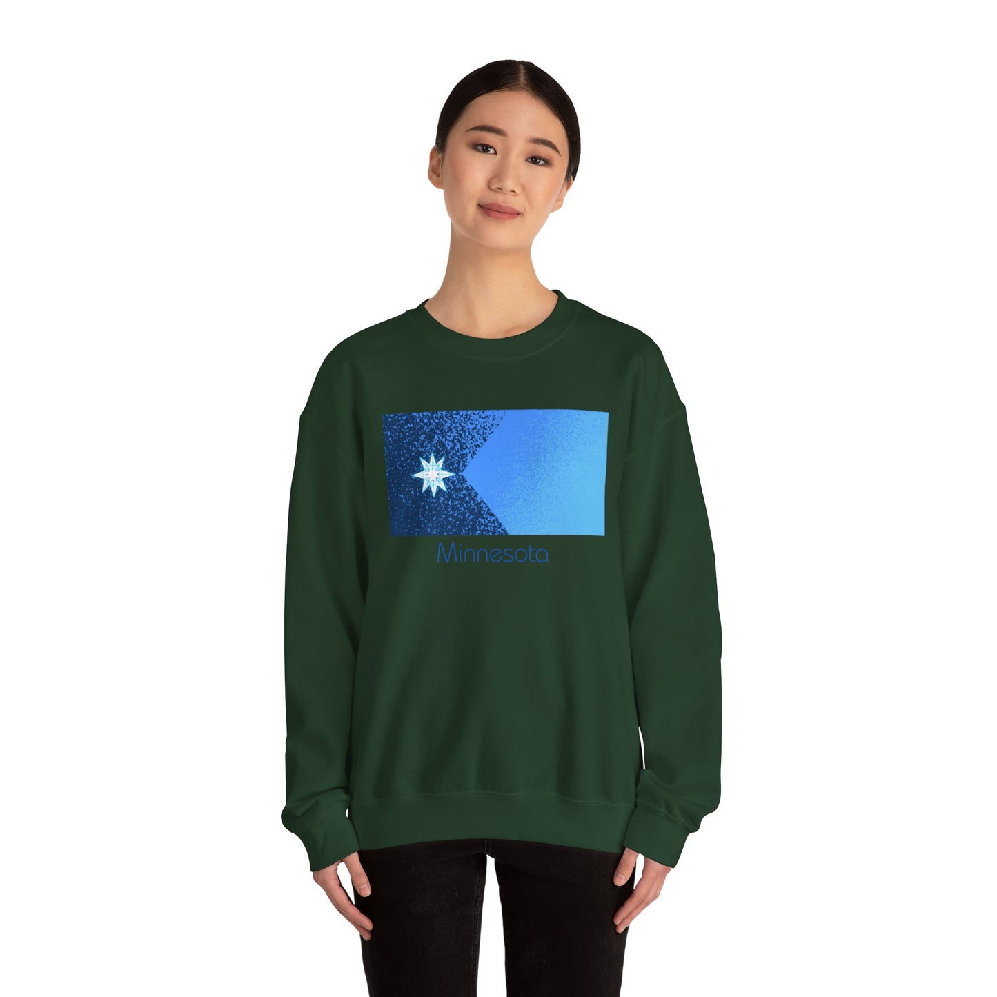 Modern Minnesota Unisex Heavy Blend™ Crewneck Sweatshirt