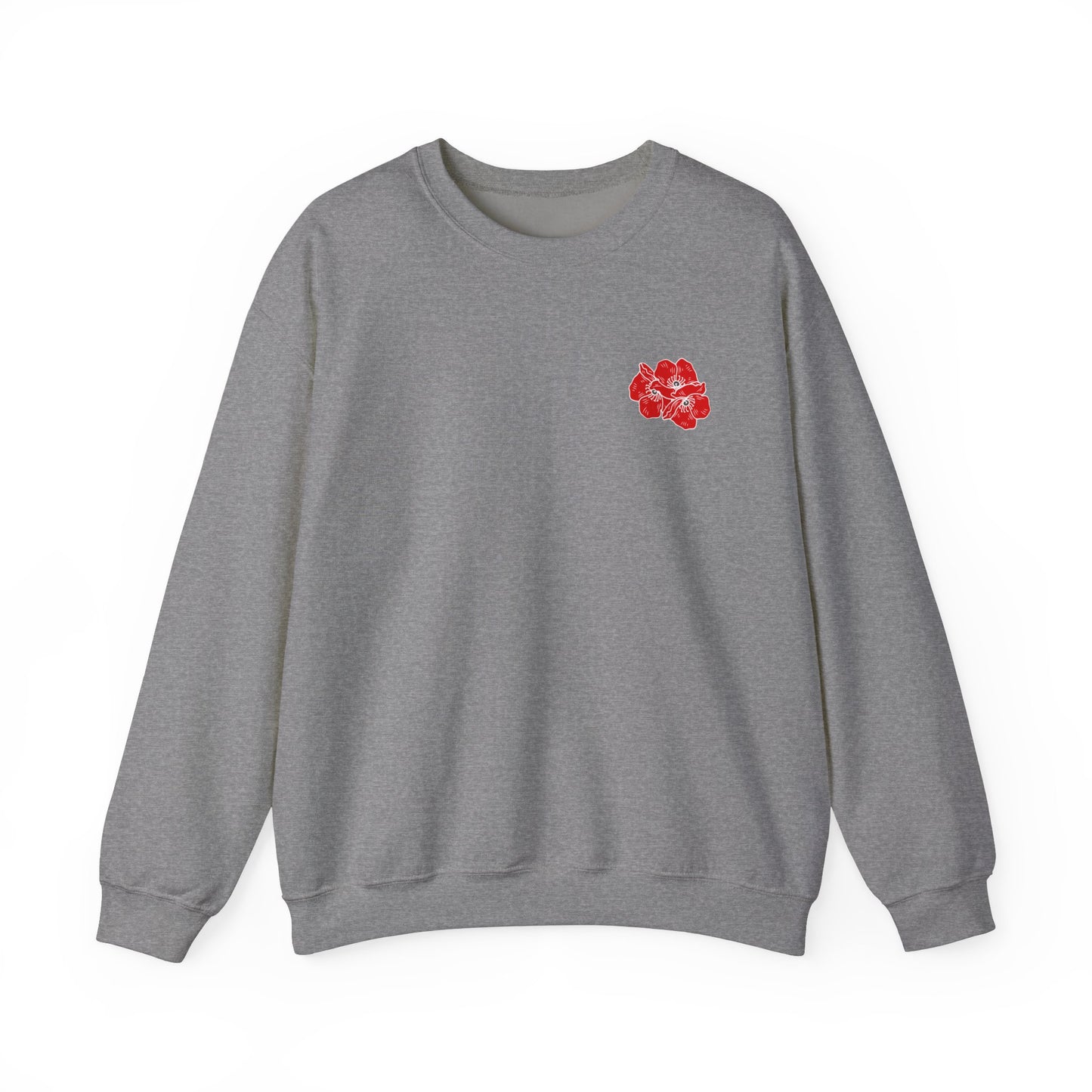 Poppies Unisex Heavy Blend™ Crewneck Sweatshirt