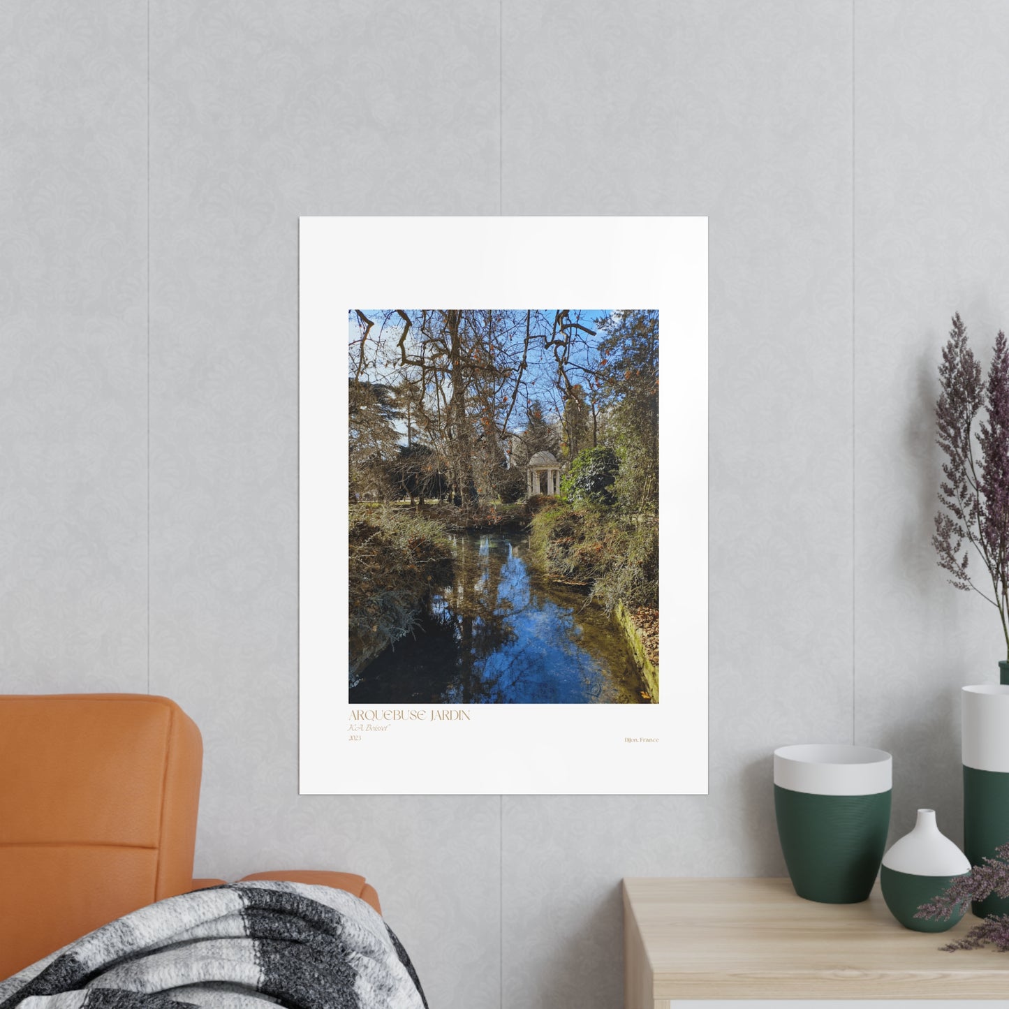 Arquebuse Jardin Photograph Vertical Posters EU