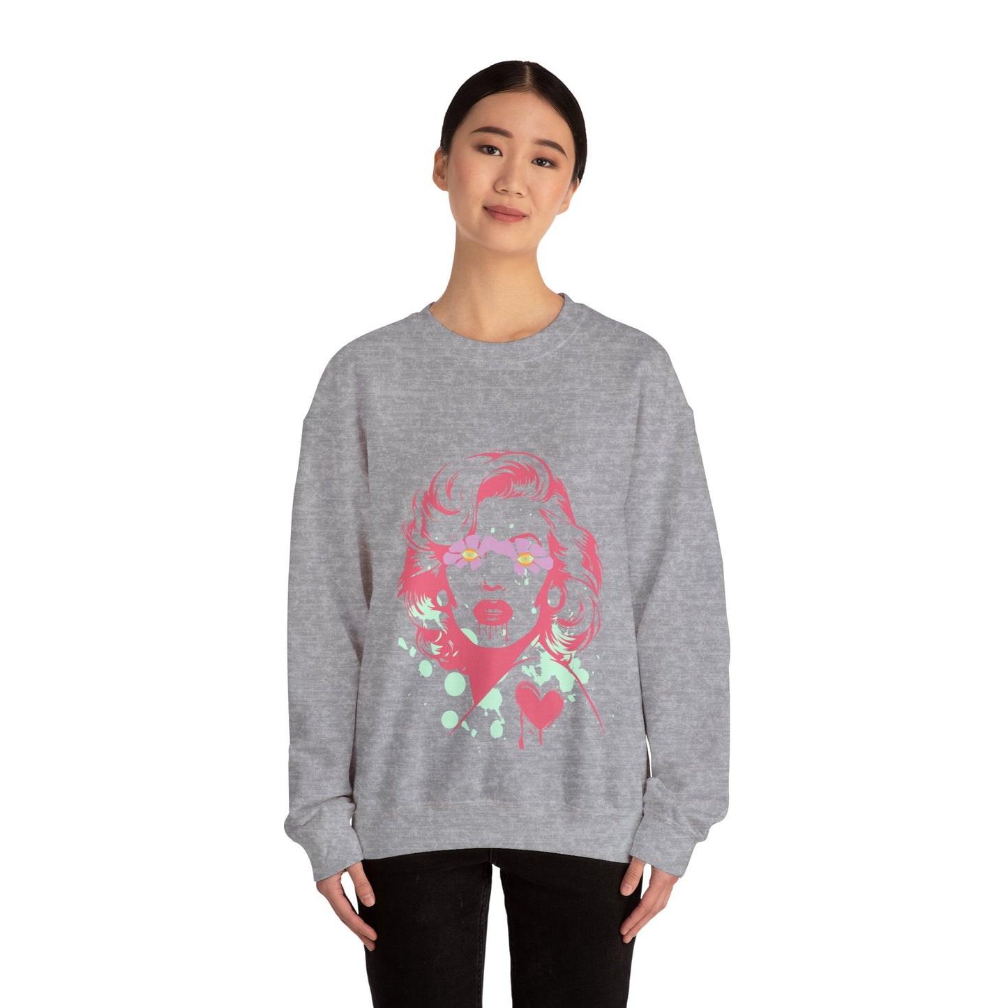 Norma Graffiti Unisex Heavy Blend™ Crewneck Sweatshirt EU