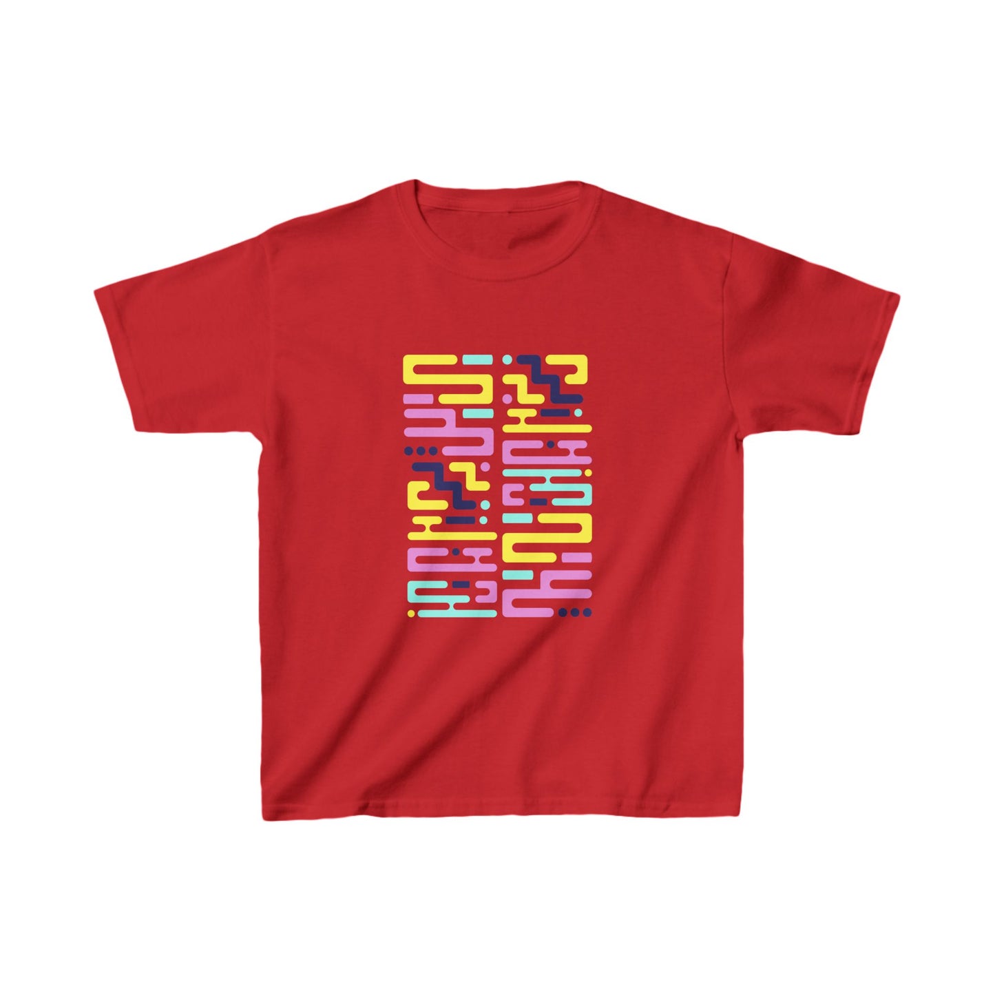 Waves in Code Kids Heavy Cotton™ Tee EU