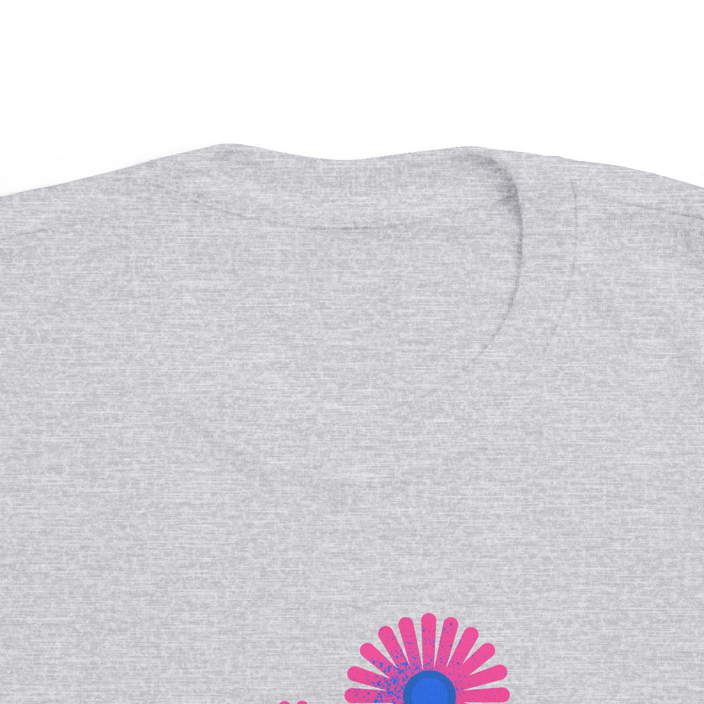 Flowers in Blue and Pink Toddler T-shirt EU