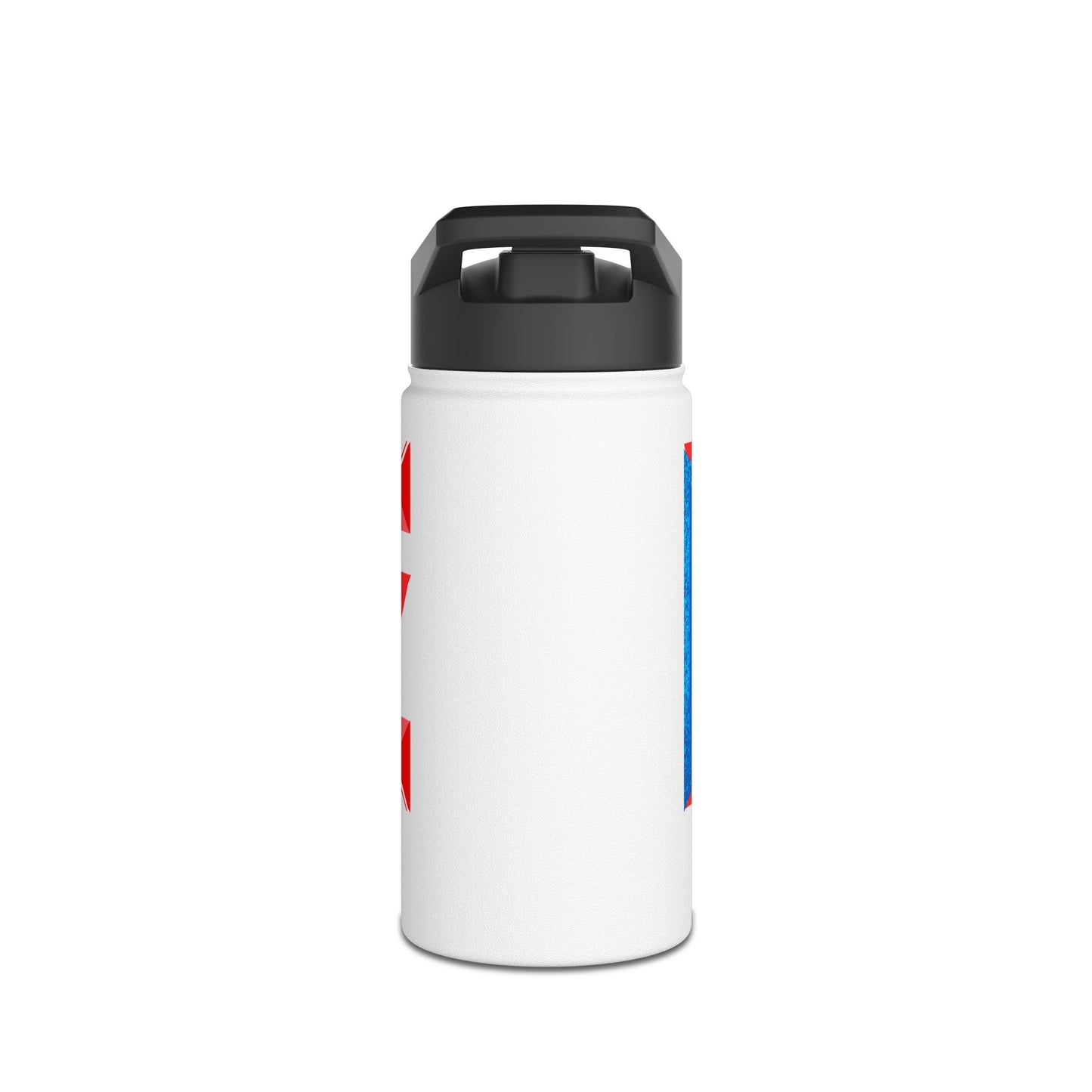 Modern Puerto Rico Stainless Steel Water Bottle, Standard Lid