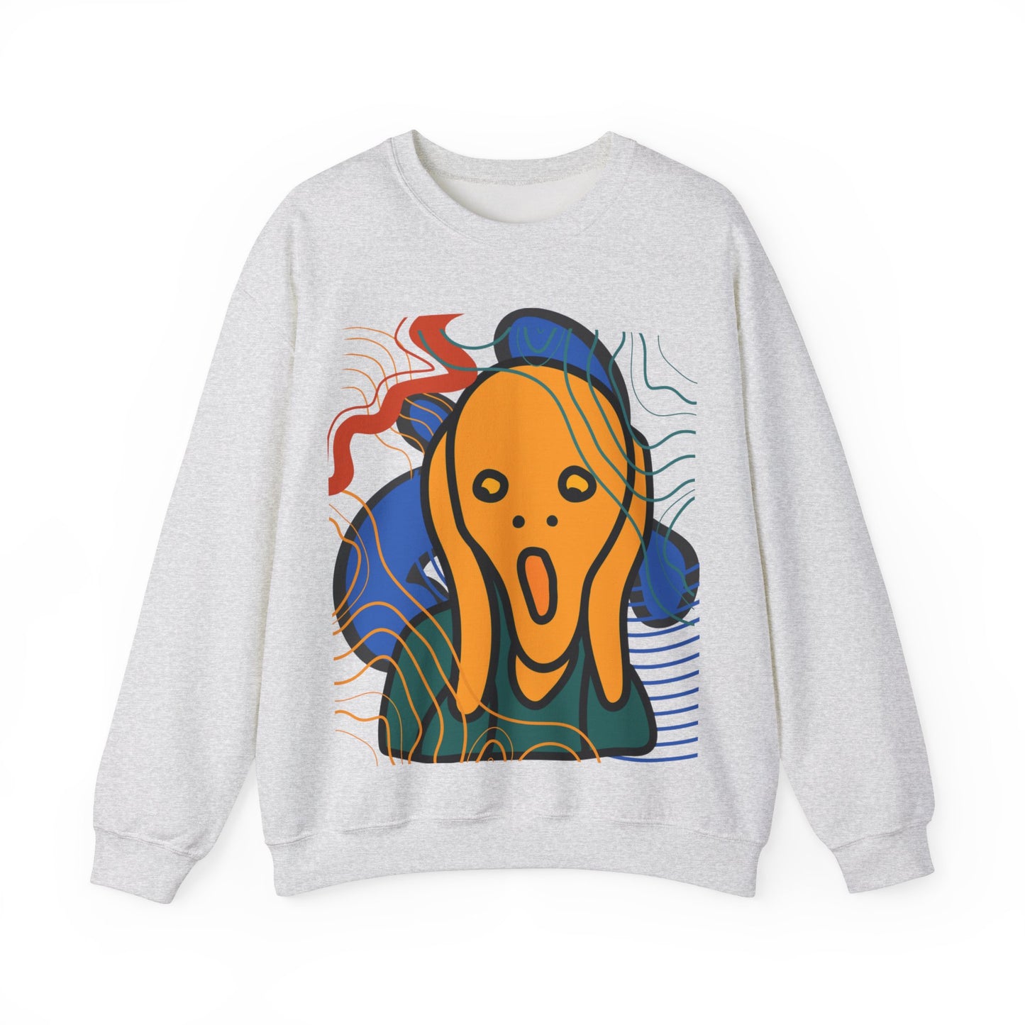 Scream and Squiggles Unisex Heavy Blend™ Crewneck Sweatshirt EU