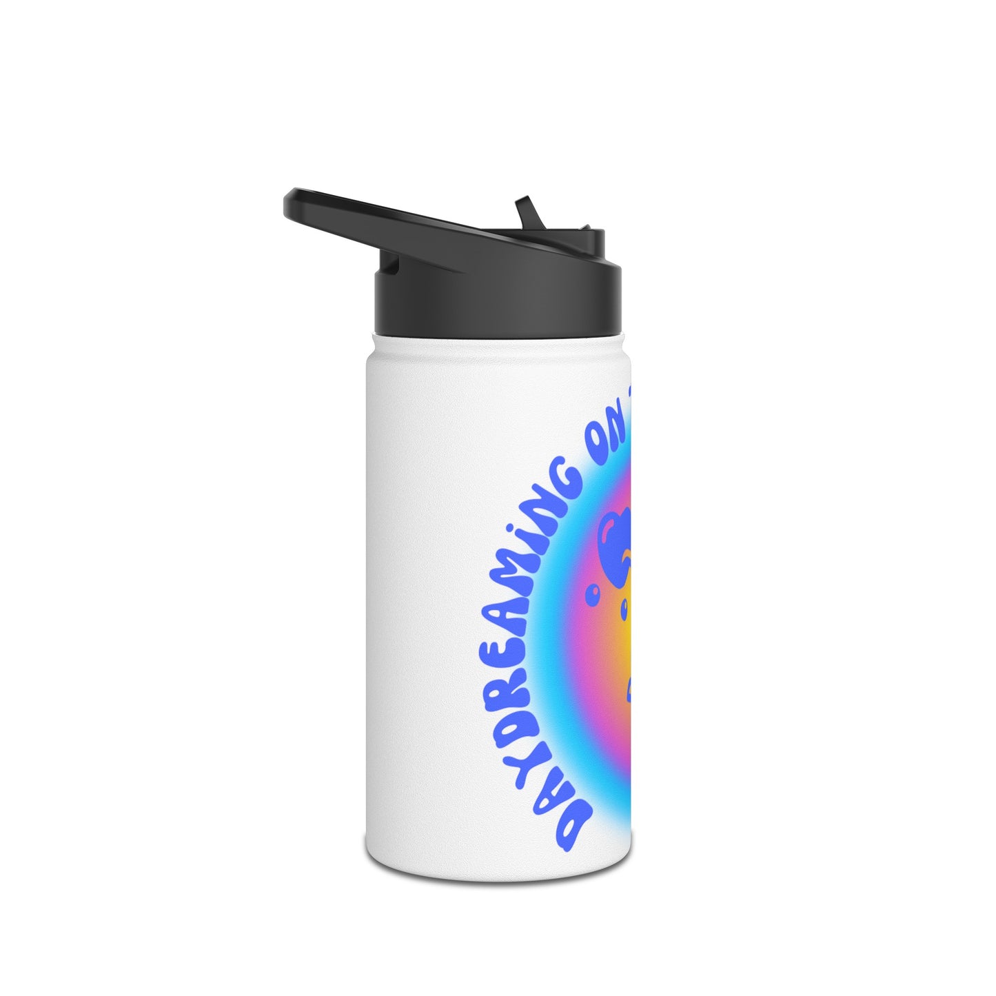 Daydreaming on the Company Dime Stainless Steel Water Bottle, Standard Lid