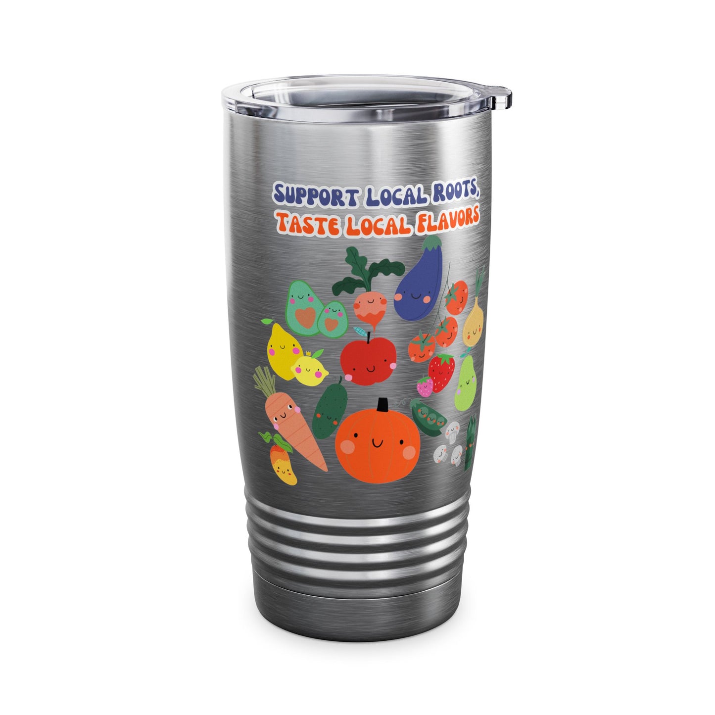 Vaso Ringneck de 20 oz con raíces locales y sabores locales