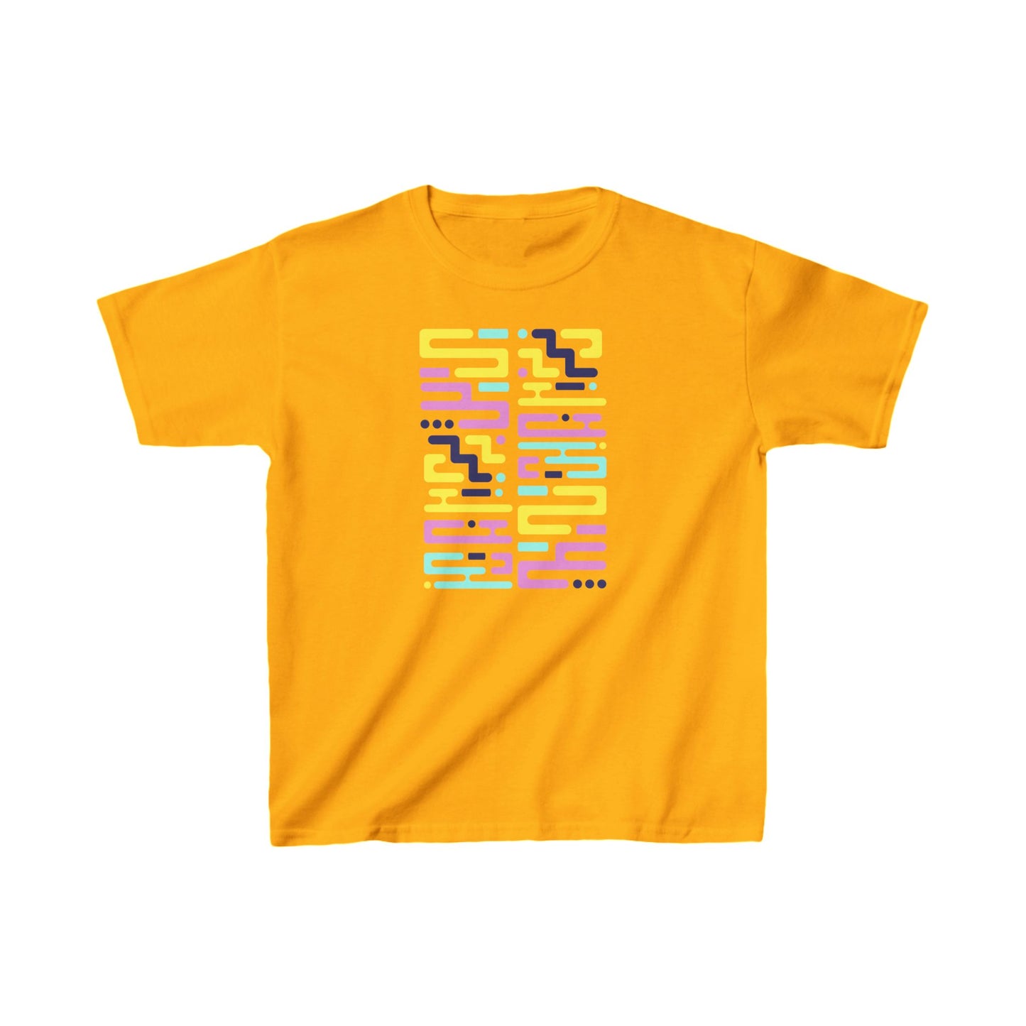 Waves in Code Kids Heavy Cotton™ Tee