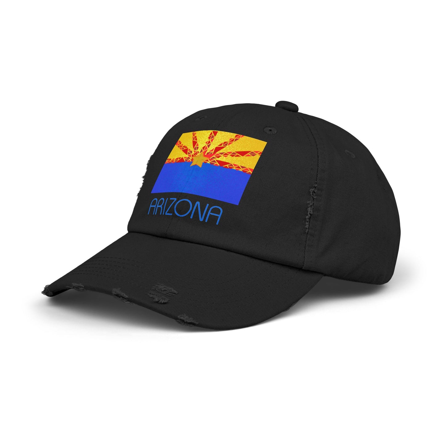 Modern Arizona Unisex Distressed Cap