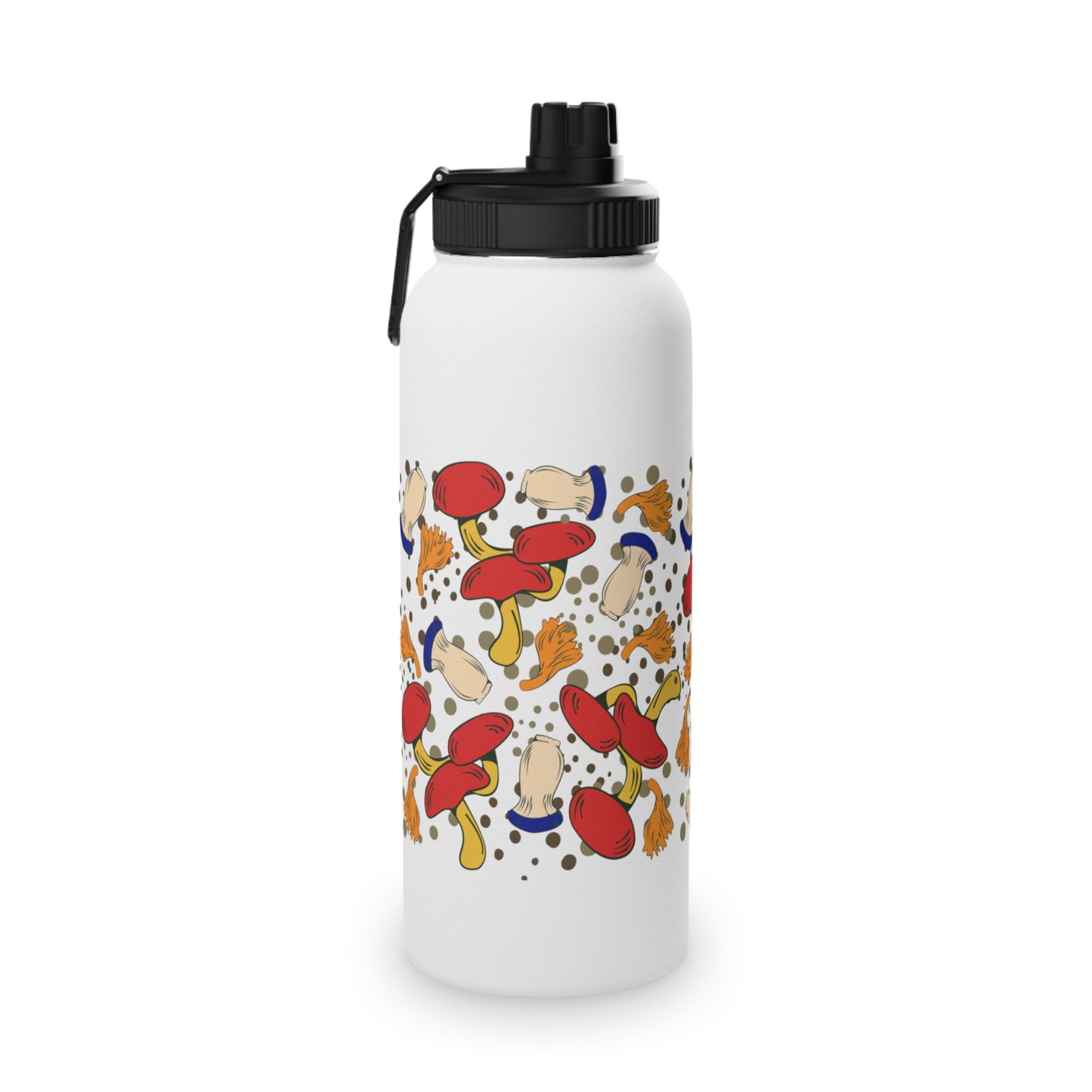 Mushrooms Stainless Steel Water Bottle, Standard Lid EU