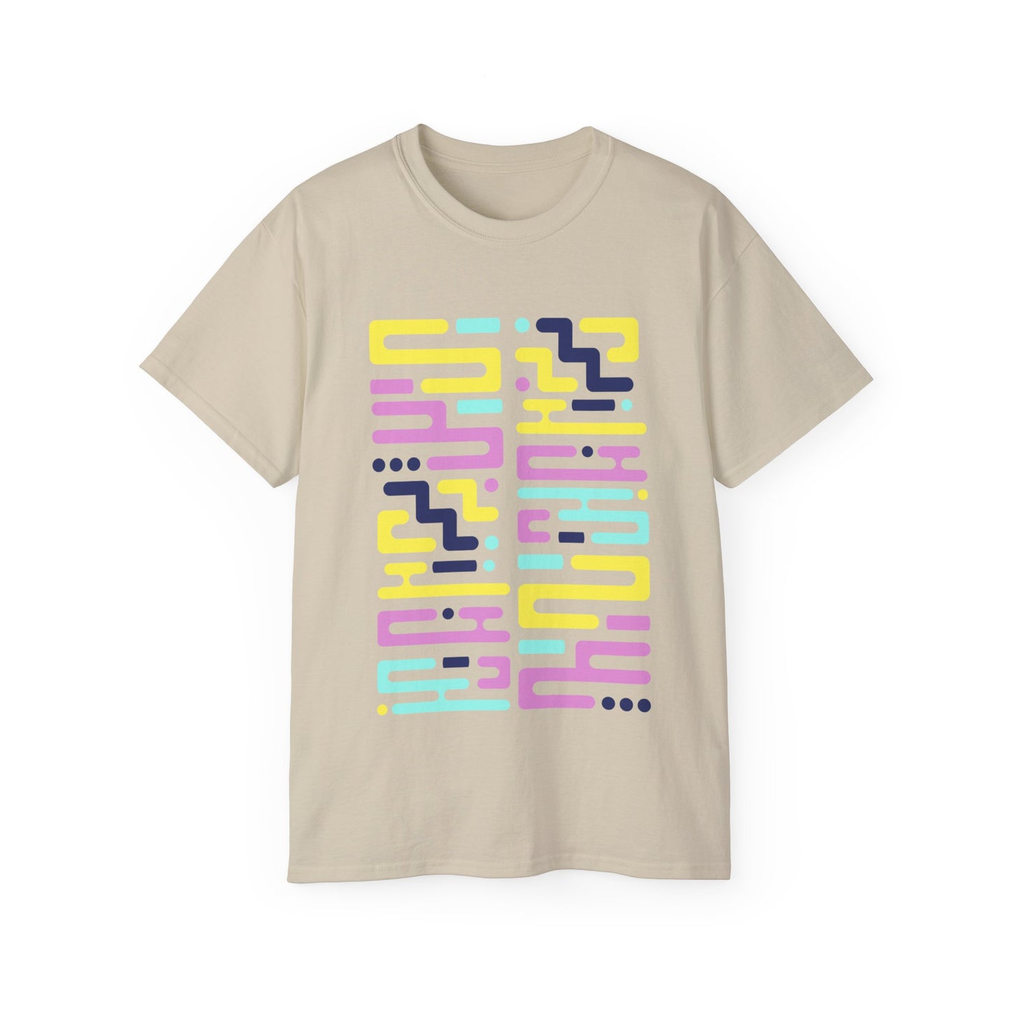 Waves In Code Illustration Ultra Cotton Tee