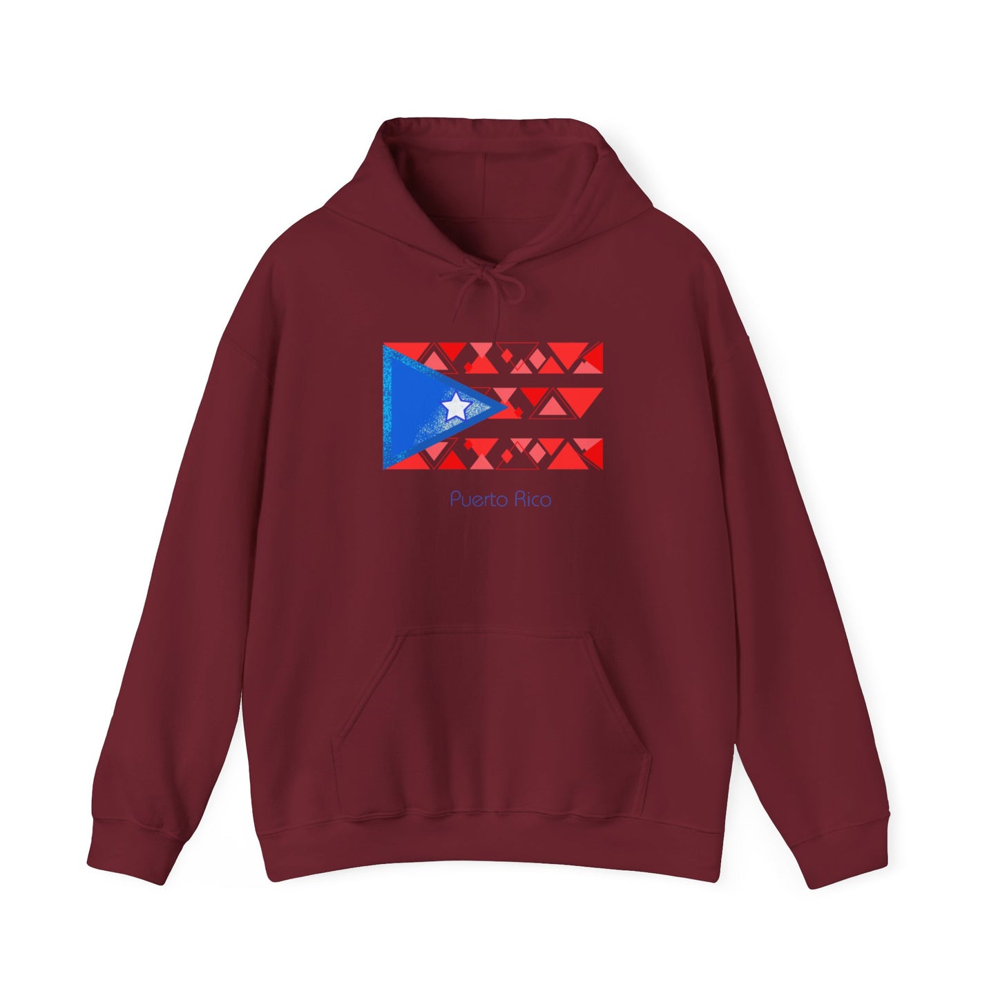 Sudadera unisex con capucha y mezcla pesada Modern Puerto Rico