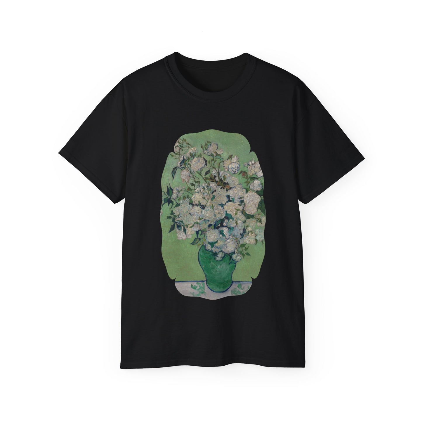 Vincent Van Gogh, Vase of Roses 1890 Ultra Cotton Tee