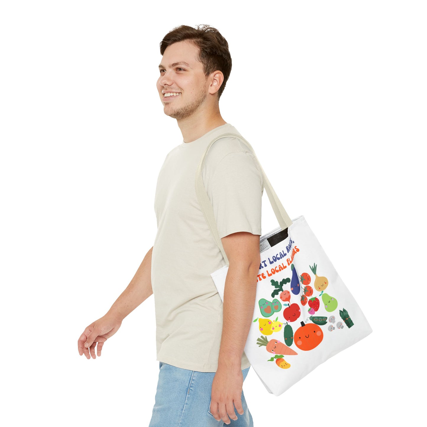 Local Roots, Local Flavors Tote Bag