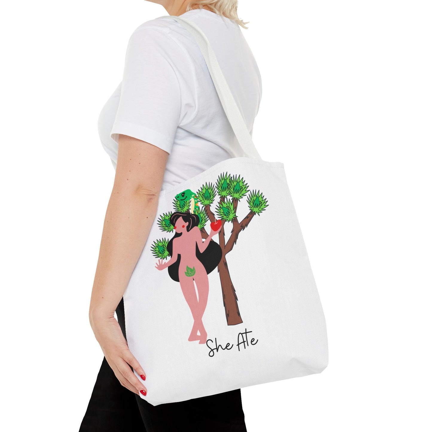 Eve She Ate Tote Bag