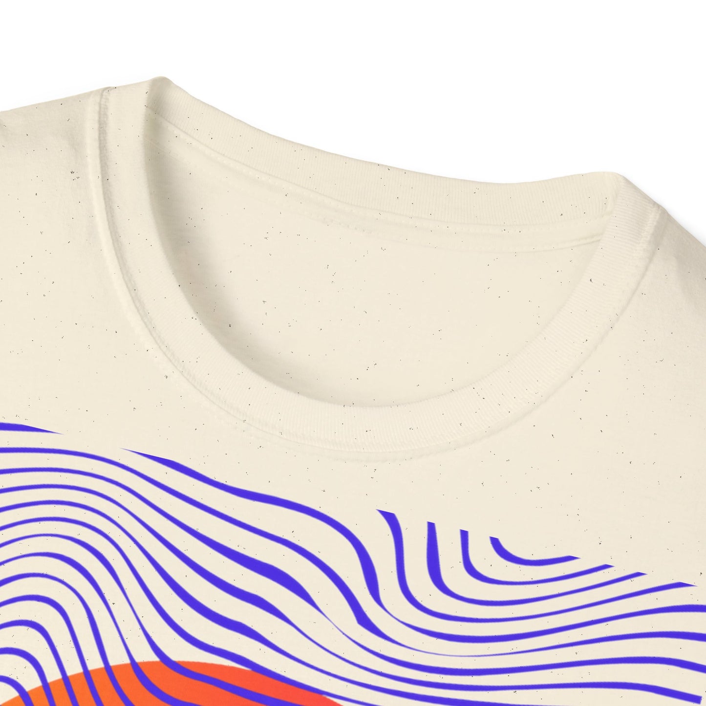 Camiseta unisex Waves Softstyle de la UE