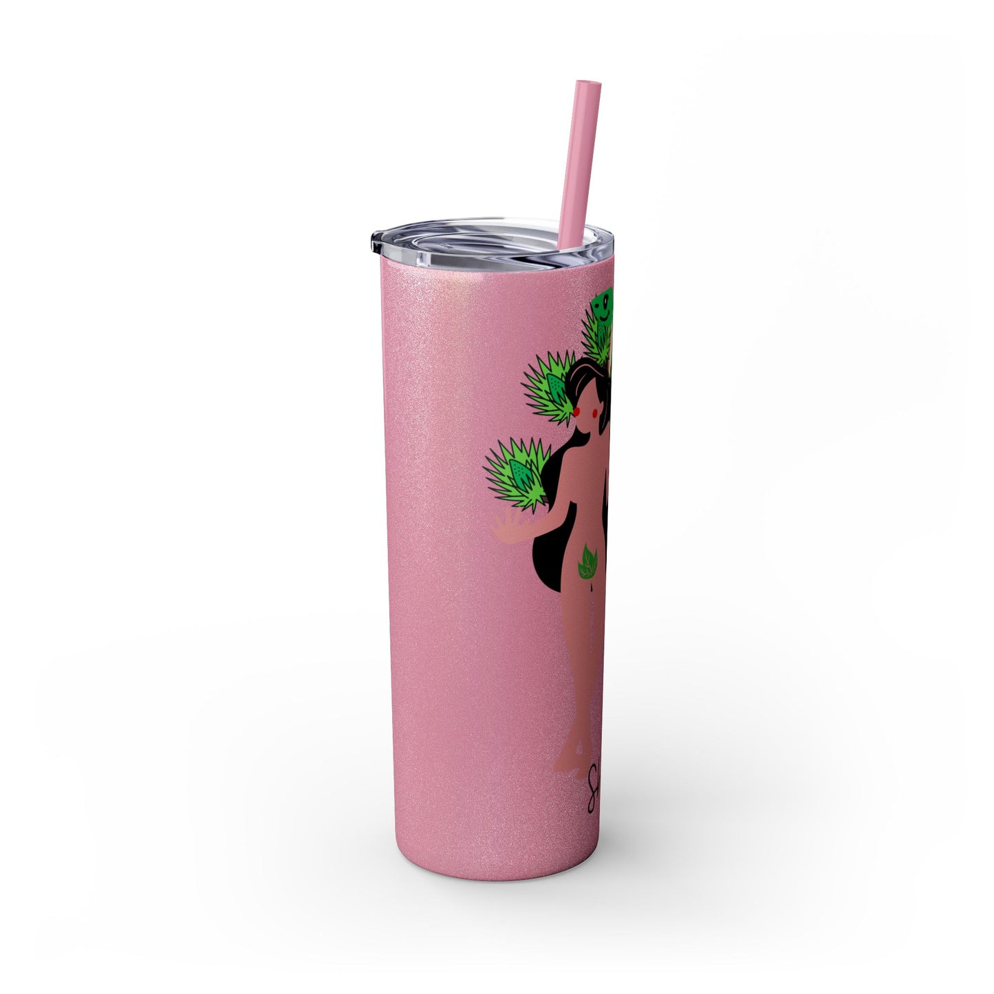 Eve She Ate Tumbler with Straw, 20oz