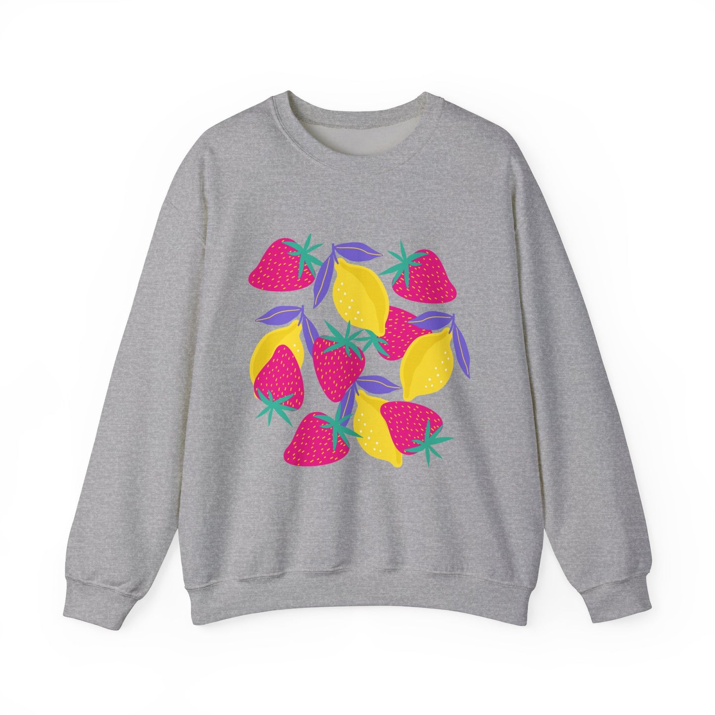 Lemons and Strawberries Unisex Heavy Blend™ Crewneck Sweatshirt