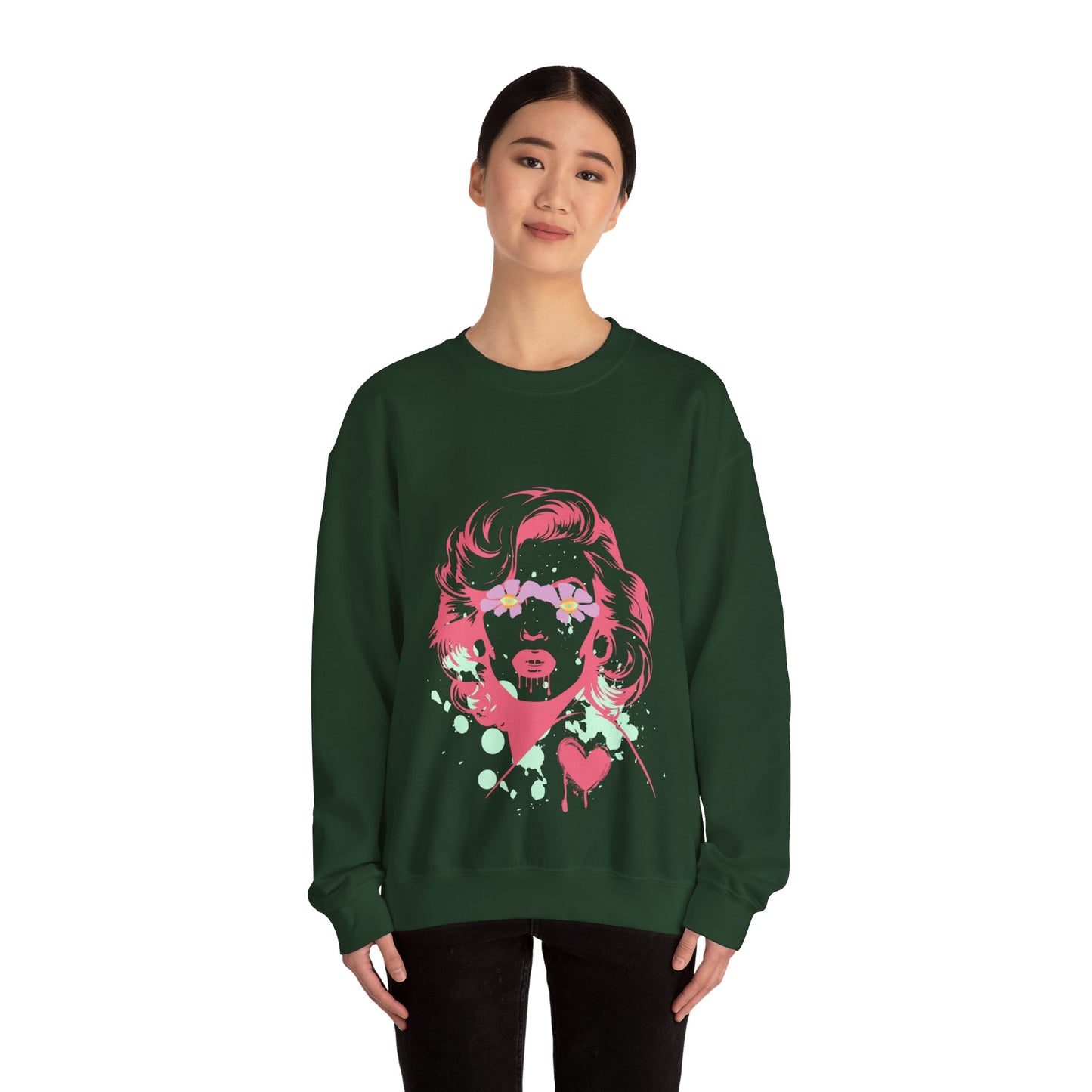 Norma Graffiti Unisex Heavy Blend™ Crewneck Sweatshirt EU