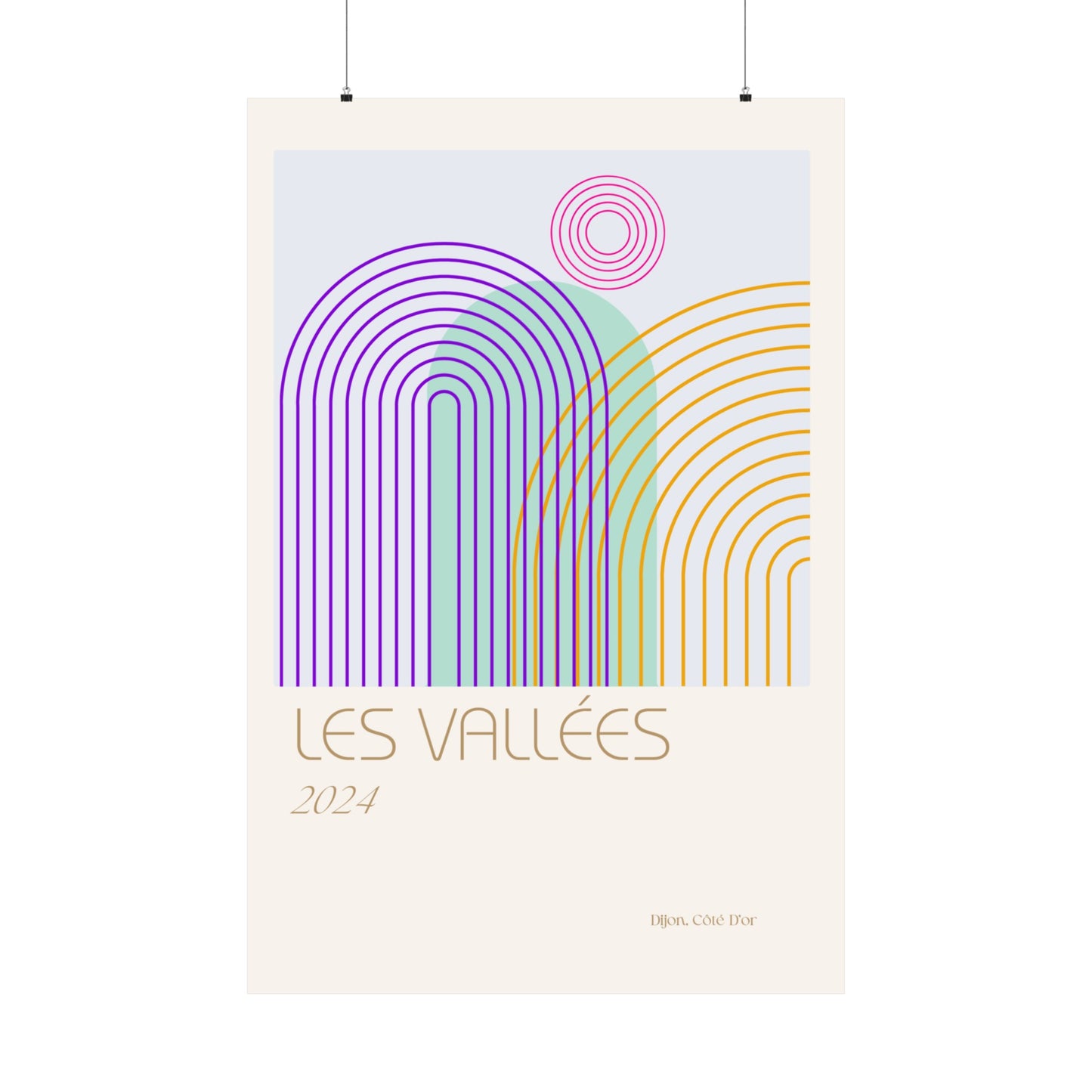 Les Vallees Vertical Posters