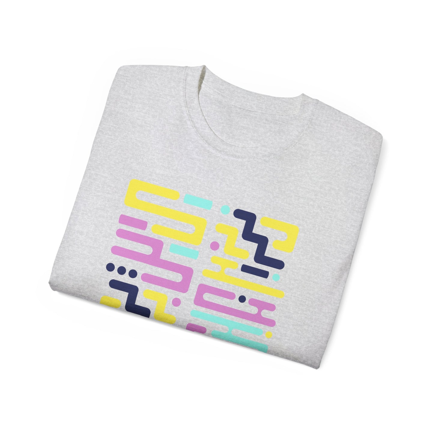 Waves In Code Illustration Ultra Cotton Tee