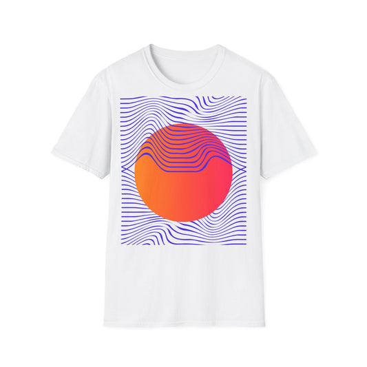 Camiseta unisex Waves Softstyle de la UE