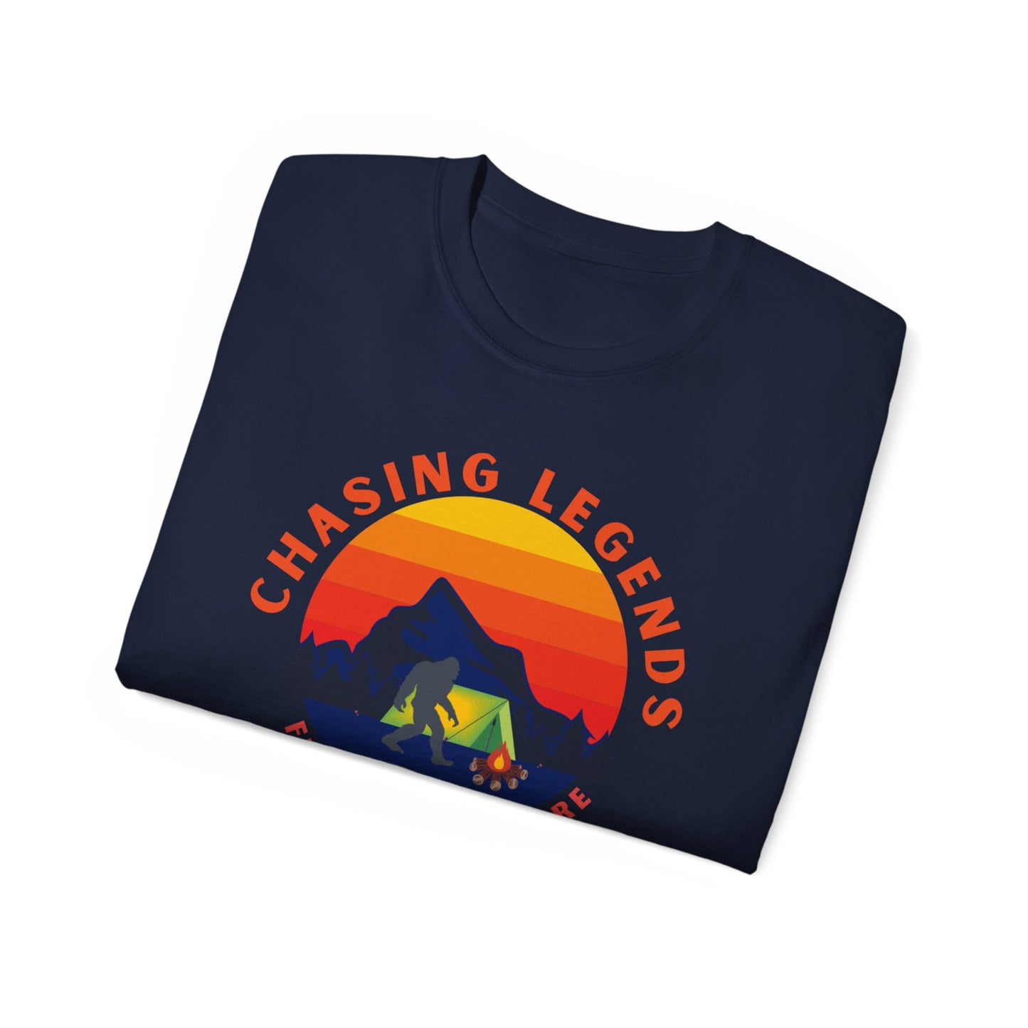 Camiseta unisex de algodón ultrafino Bigfoot Adventure: Chasing Legends 