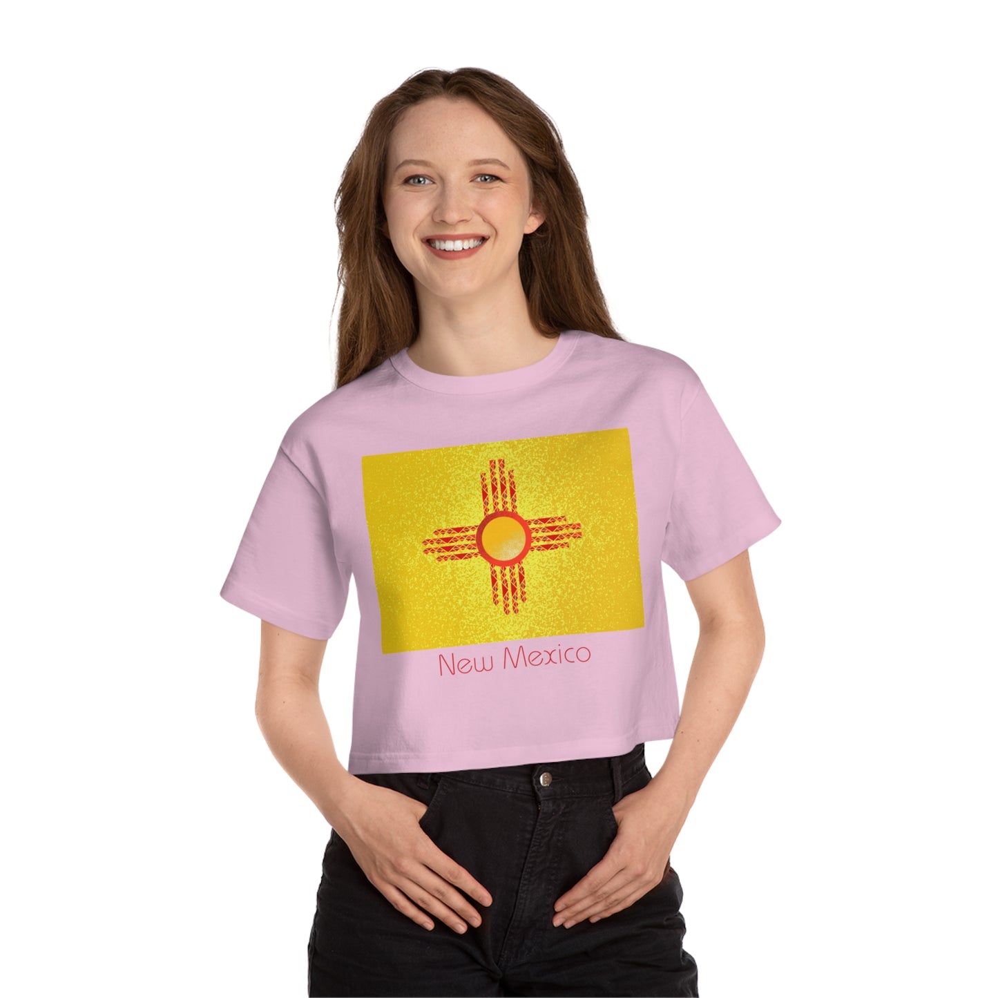 Modern New Mexico Champion Women's Heritage Cropped T-Shirt