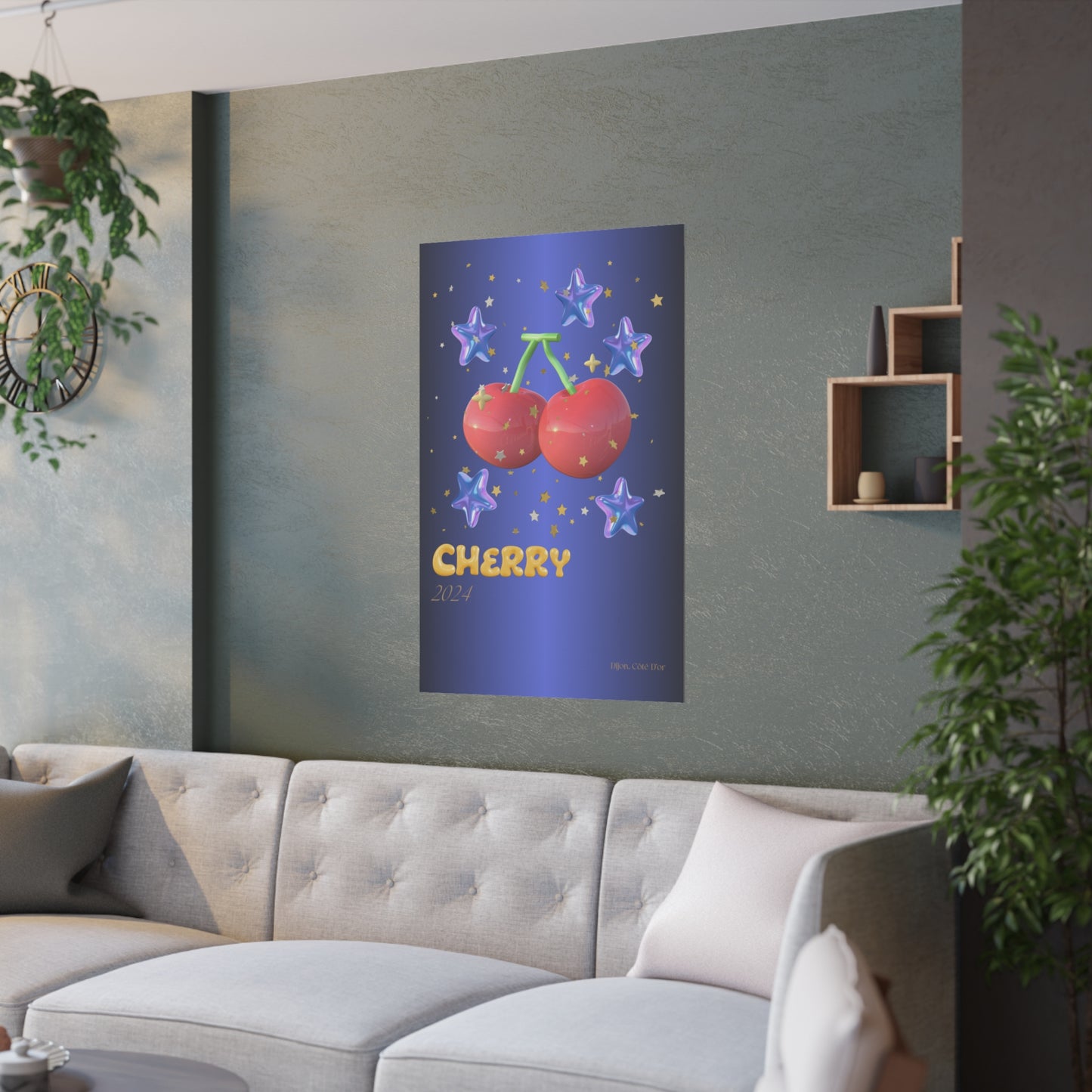 Cherry Satin Posters (210gsm)