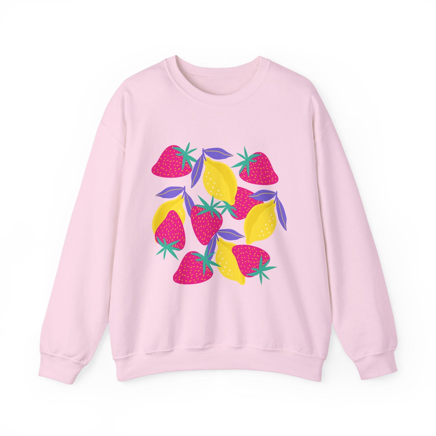 Lemons and Strawberries Unisex Heavy Blend™ Crewneck Sweatshirt