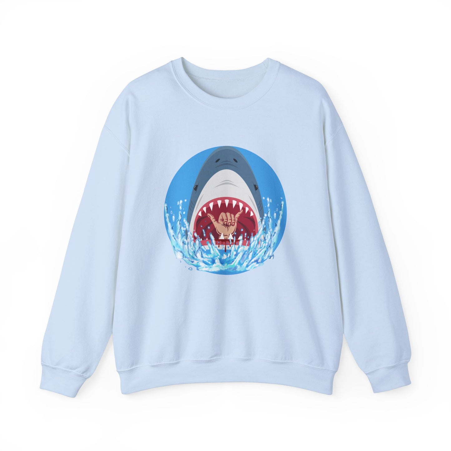 Surfin' Shark Unisex Heavy Blend™ Crewneck Sweatshirt