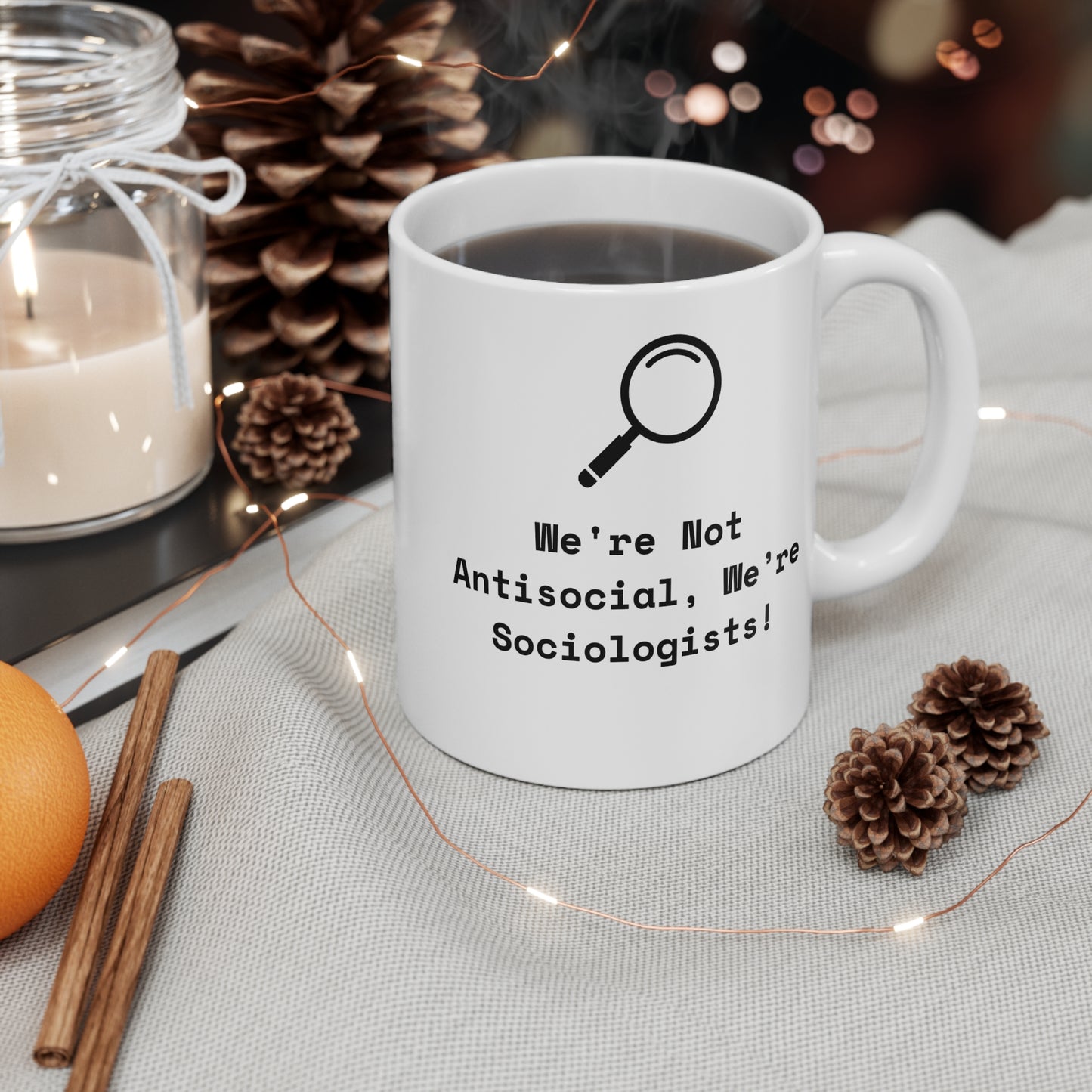 Sociology Antisocial Mug 11oz