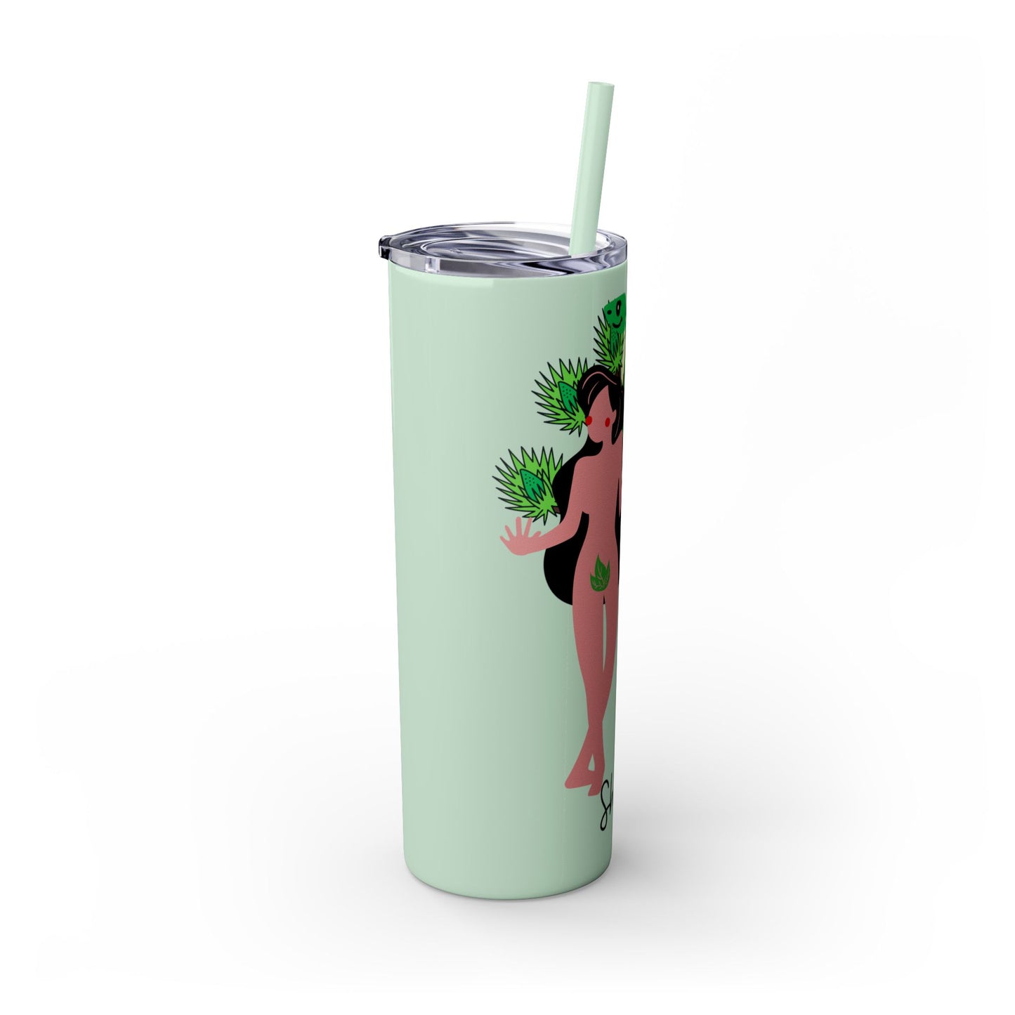 Eve She Ate Tumbler with Straw, 20oz