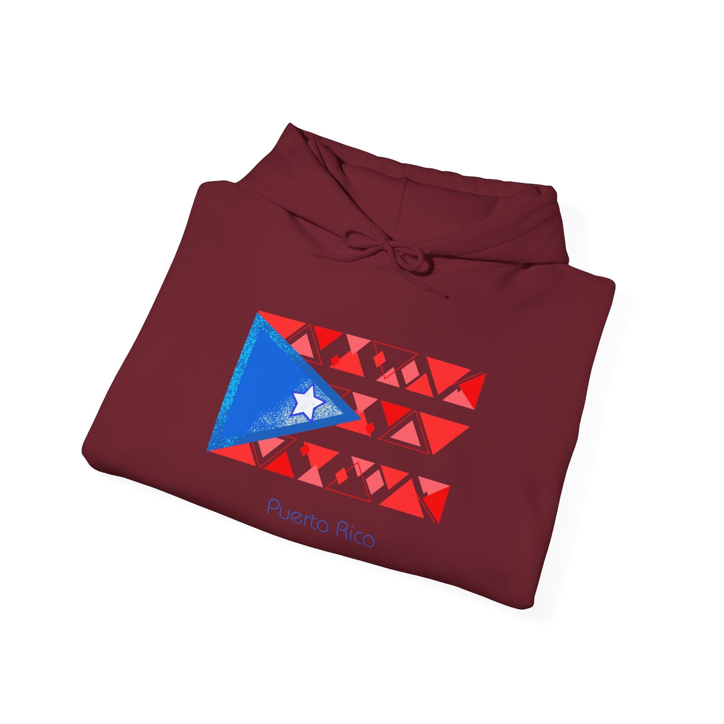 Sudadera unisex con capucha y mezcla pesada Modern Puerto Rico