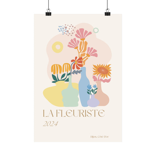 La Fleuriste Vertical Posters