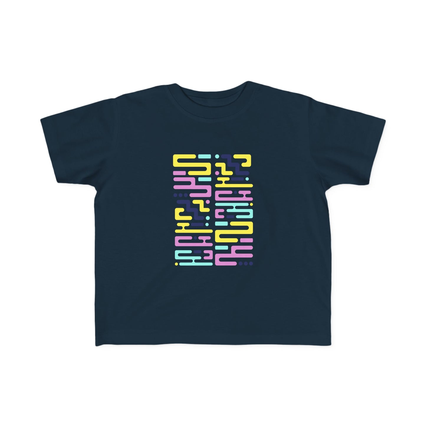 Waves in code Toddler T-shirt EU