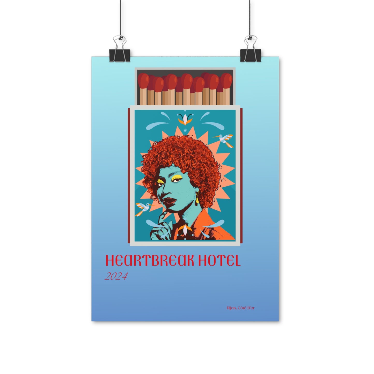 Heartbreak Hotel Vertical Posters EU