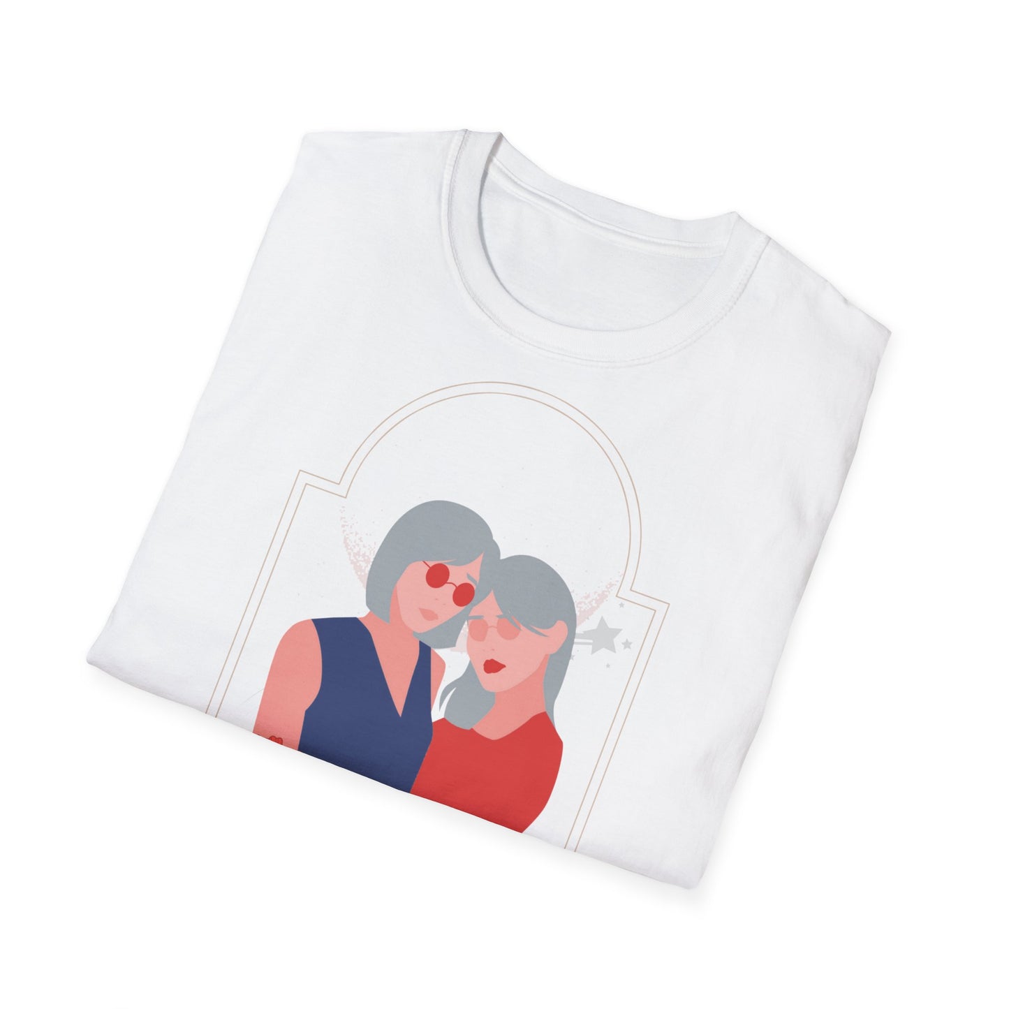 Camiseta unisex de estilo suave The Lovers EU