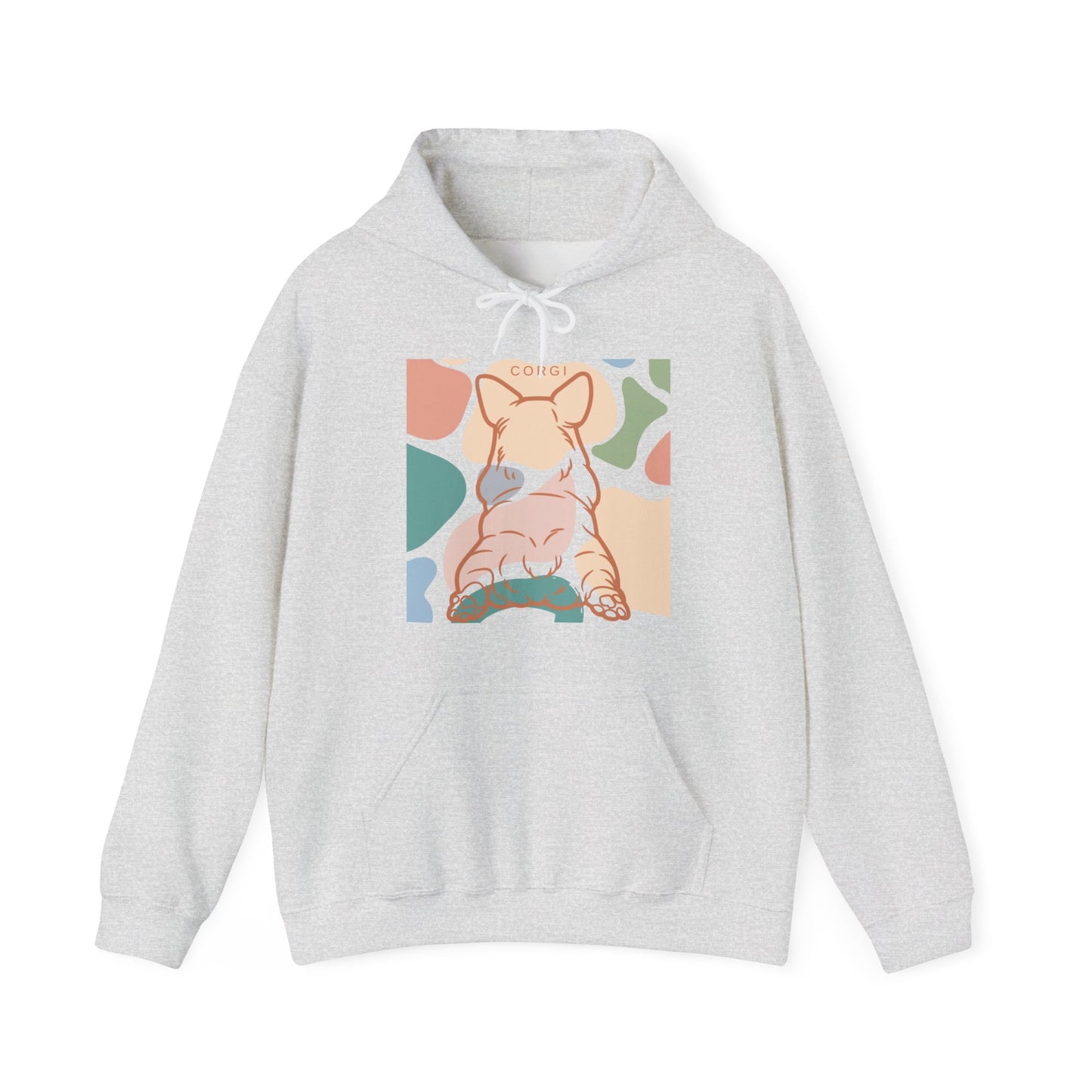 Cute Corgi Rump Unisex Heavy Blend™ Hooded Sweatshirt EU