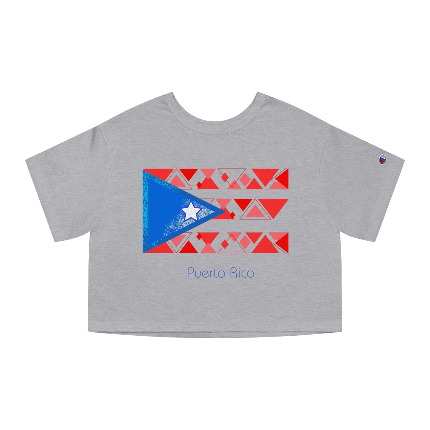 Modern Puerto Rico Champion Women's Heritage Cropped T-Shirt