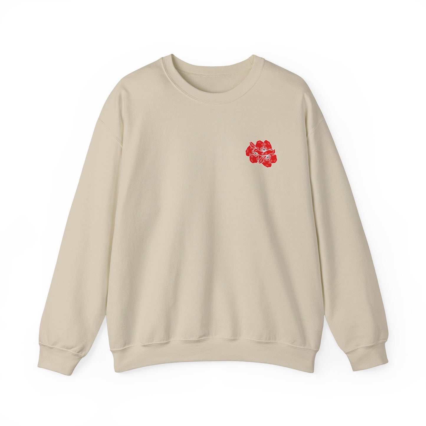 Poppies Unisex Heavy Blend™ Crewneck Sweatshirt