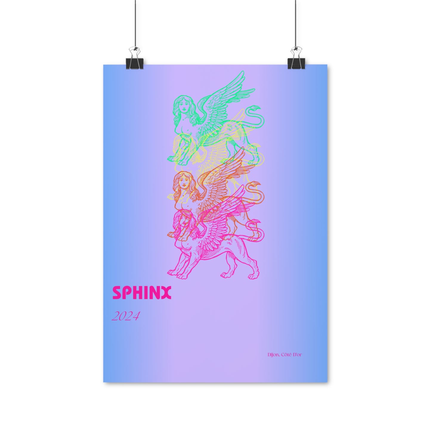 Sphinx Vertical Posters EU