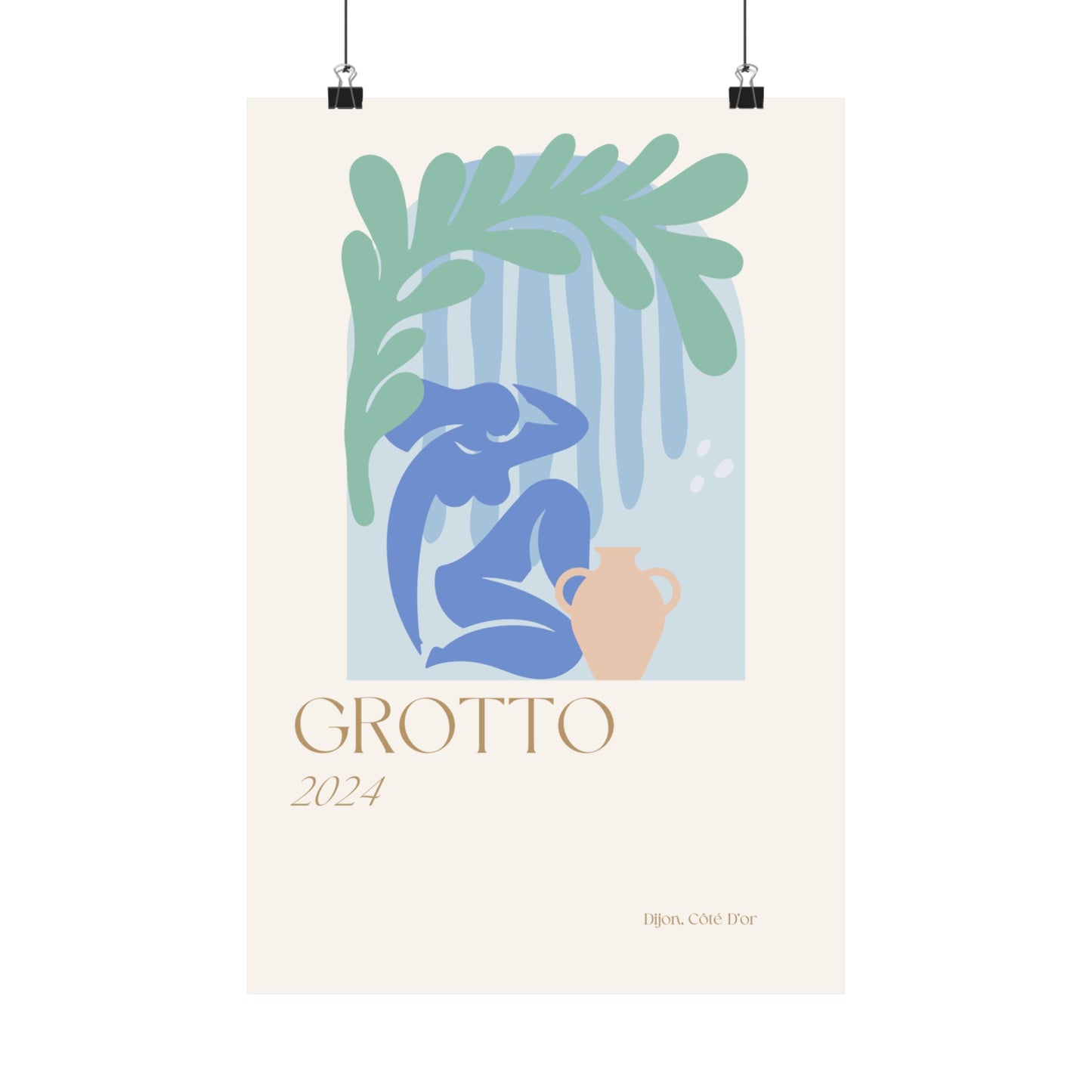 Grotto Vertical Posters