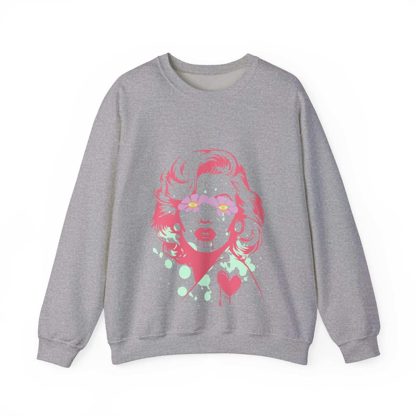 Norma Graffiti Unisex Heavy Blend™ Crewneck Sweatshirt EU