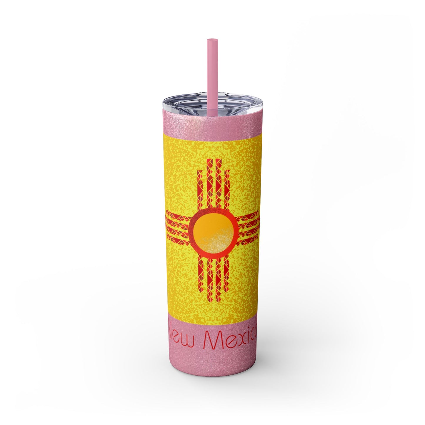 Modern New Mexico Tumbler with Straw, 20oz