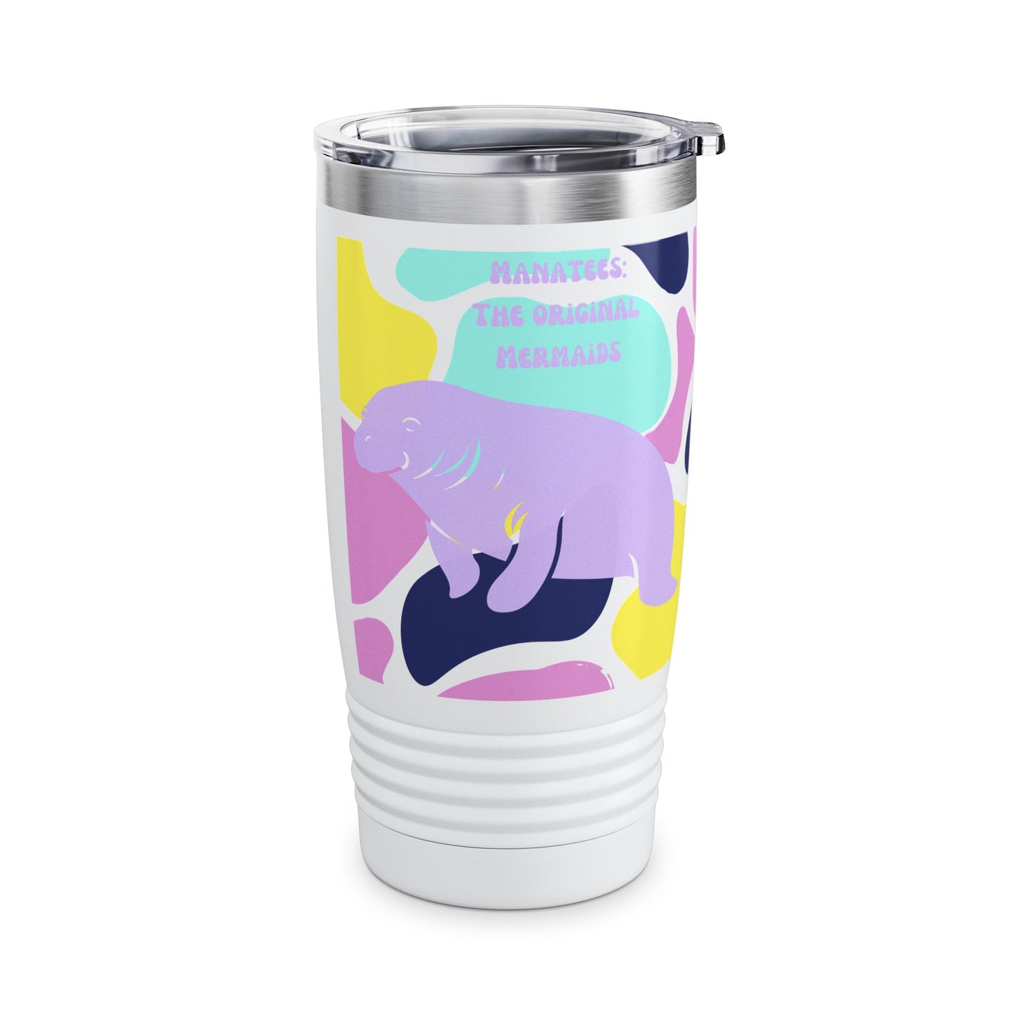 Vaso con cuello redondo The Original Mermaid Manatee, 20 oz