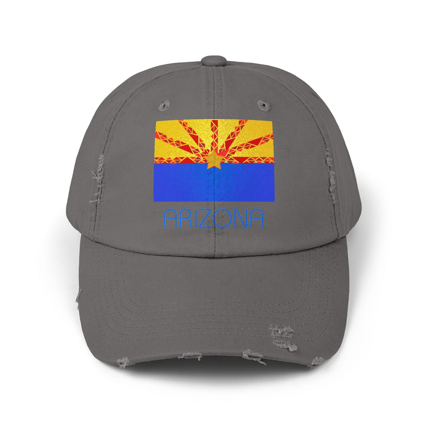 Modern Arizona Unisex Distressed Cap