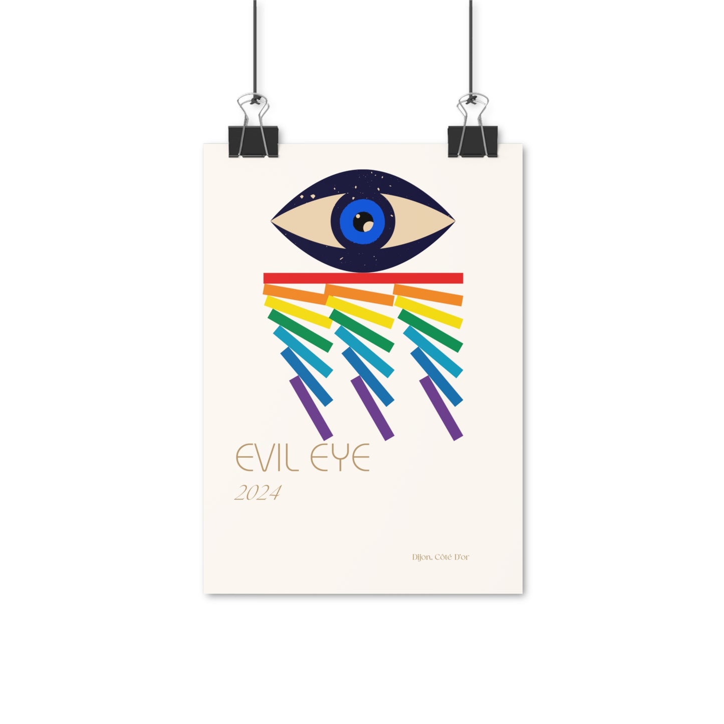 Evil Eye Vertical Posters EU