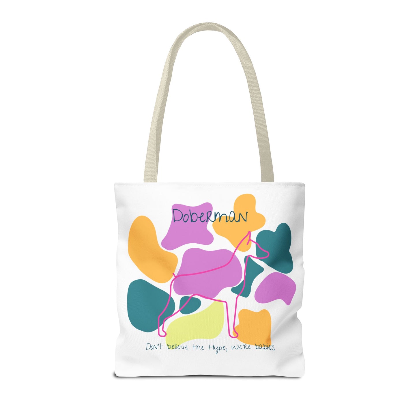 Doberman Tote Bag