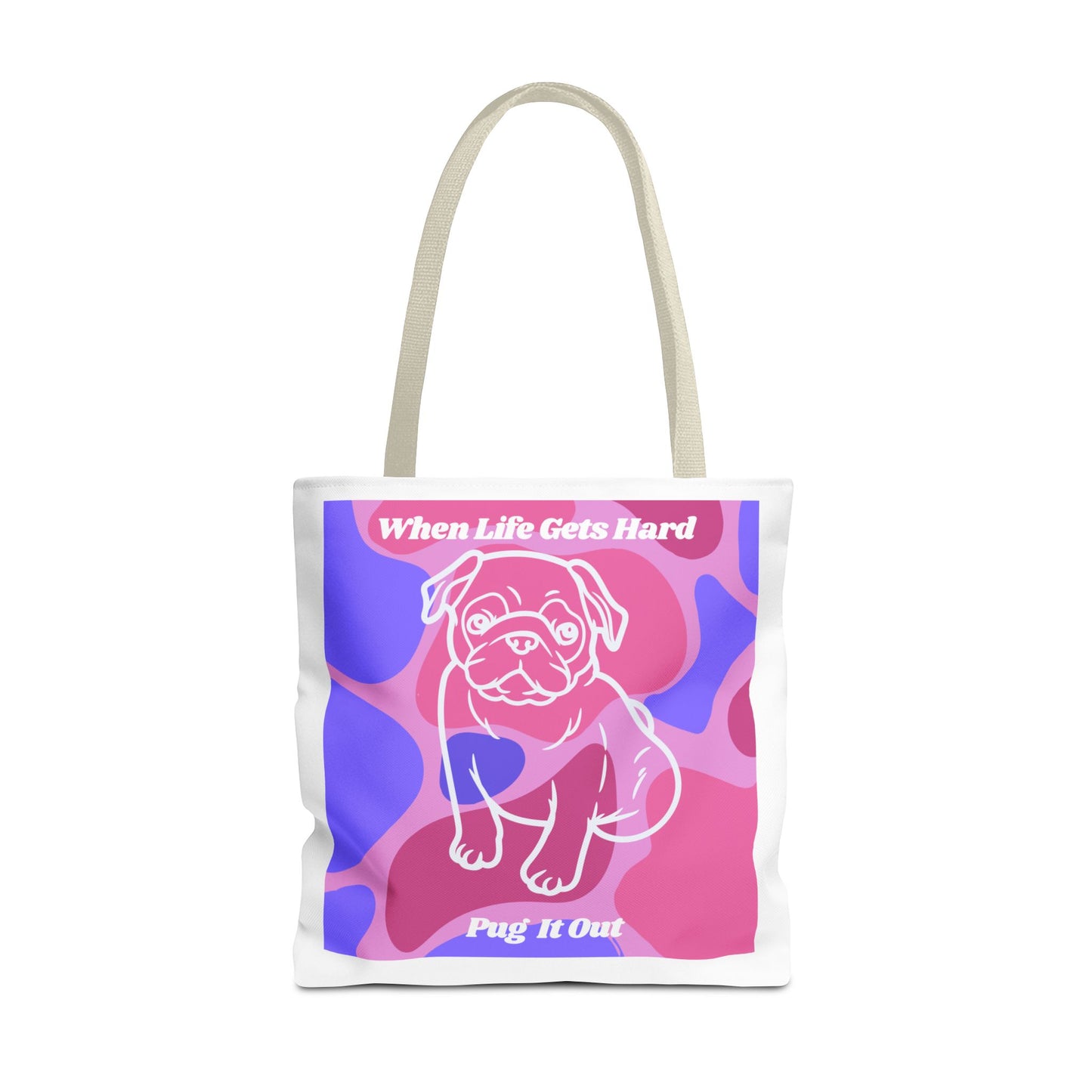 Charming Pug Tote Bag